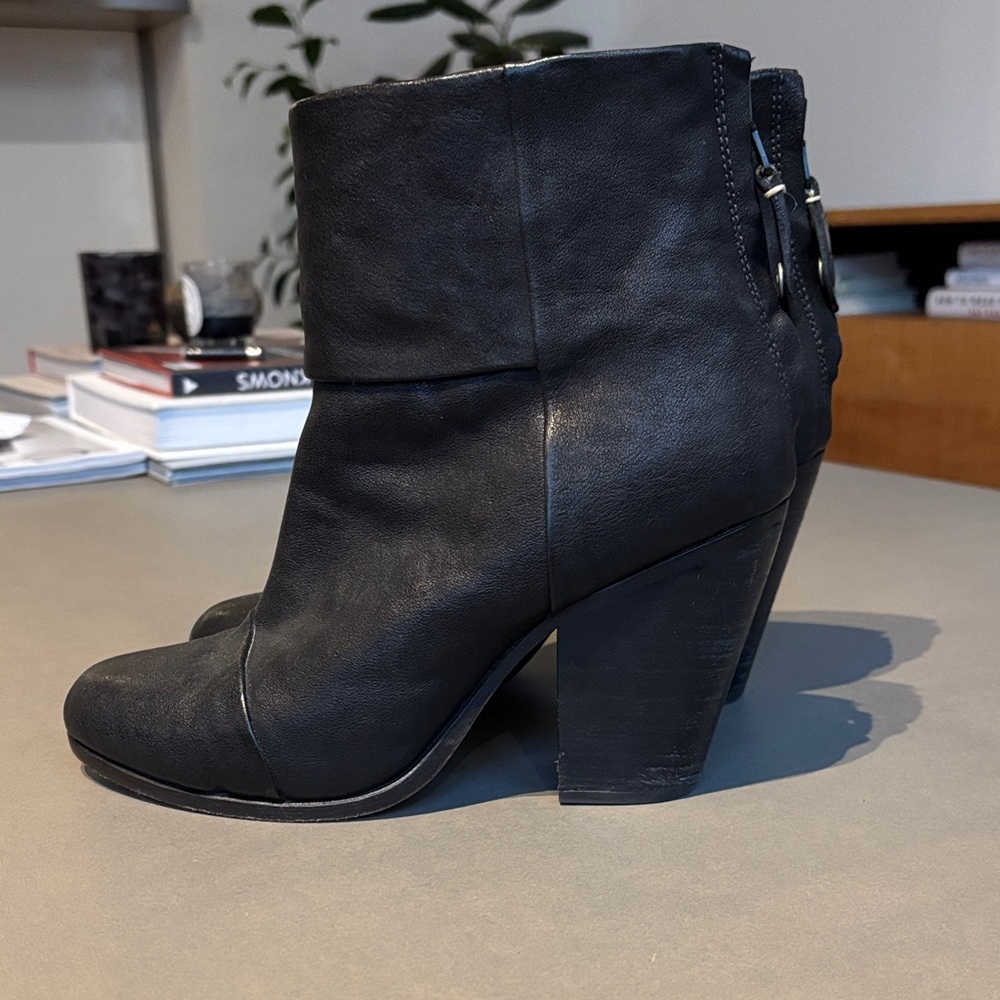 Rag & Bone Black Newbury Boot 37
